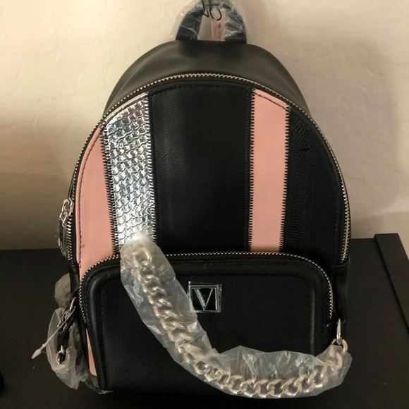 black victoria secret mini backpack Shop Victoria'S Blac – Luggage Factory The Takeaway Victoria's Secret PINK Mini Backpack